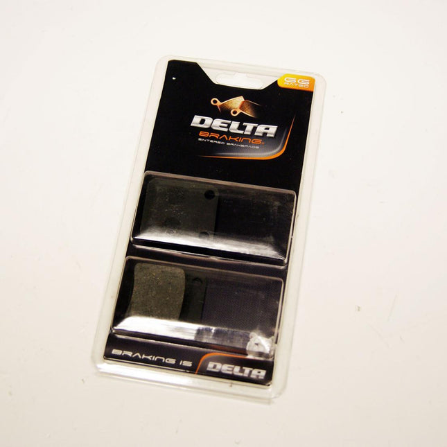 Brake Pads Semi-metallic Sm, Delta Braking, BP002SM0F