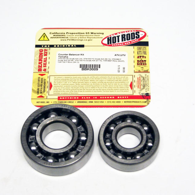 Counter Balancer Kit YFM 550 660 700, Hot Rods BBK0009