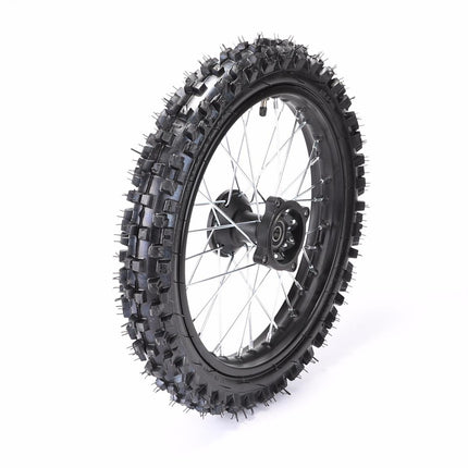 Front Wheel 14 Pit Bike 15mm Axle 60/100-14 Sdg 4 Bolt Disc Brake