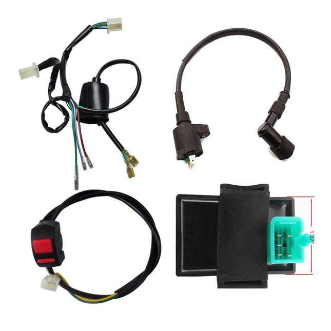 Wiring Loom Lifan Engine 125-150, CDI, Coil, Kill Switch, Loom, For Kick Start Models