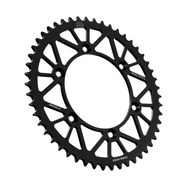 Rear Sprocket Alloy Black 808, JTA808.49BLK