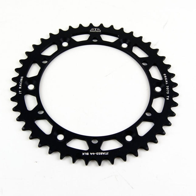 REAR SPROCKET ALLOY BLACK, JTA853.44BLK 7075-T6 Aluminium