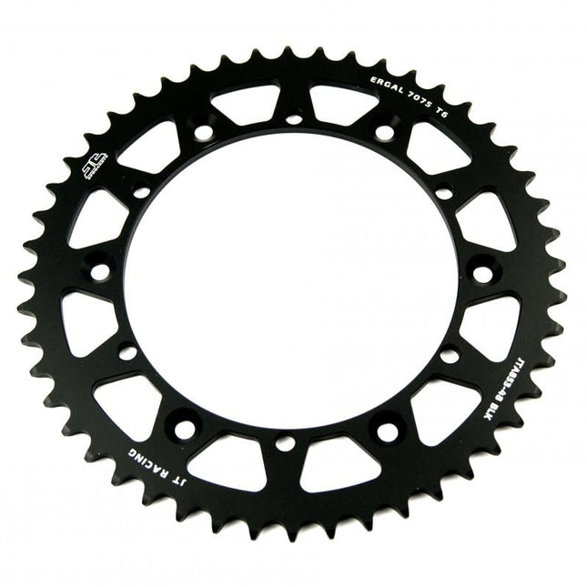 REAR SPROCKET ALLOY BLACK, JTA853.48BLK 7075-T6 Aluminium