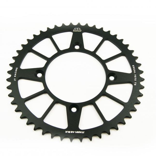 Rear Sprocket JTA891.48BLK Black, Road KTM Alloy