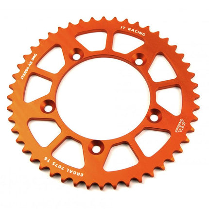 Rear Sprocket Alloy Orange Jt, JTA894.48ORG 7075-T6 Aluminium