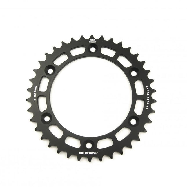 Rear Sprocket Alloy Black, JTA897.38BLK