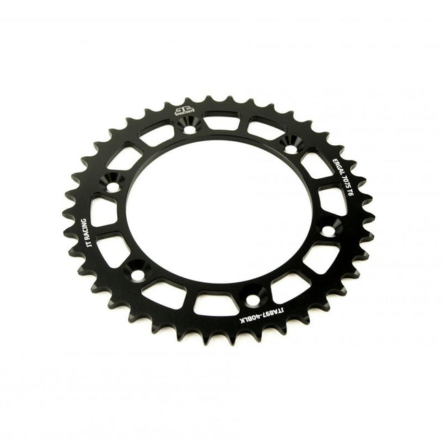 Rear Sprocket Alloy Black, JTA897.40BLK