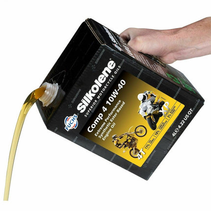 4L Comp 4 Xp 10/40wt Silkolene Cube, 602013507, 602709431