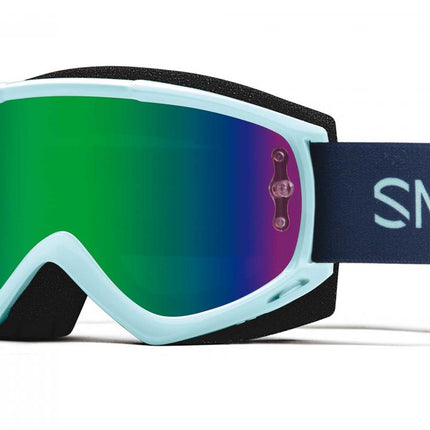Smith Fuel V.1 MAX Iceberg Blue, M00830361991Y - End Of Line, Mirrored Lens And Clear Lens