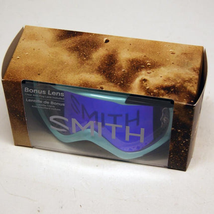 007 Smith Fuel V.2 Iceberg Blue, M0083136099ZF - End Of Line, Mirrored Lens And Clear Lens