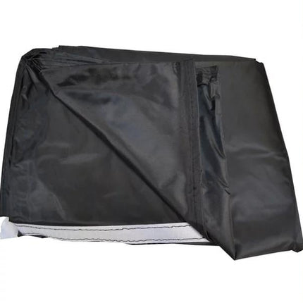 Gazebo Side Wall Panel Plain Black 3x3m Velcro Attachment