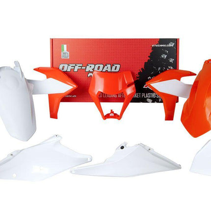 Plastic KIT/6 2020-23 Exc/exc-f Wh/wh/bk, Rtech R-KITKTM-OEM-522, Erzbergrodeo 2021