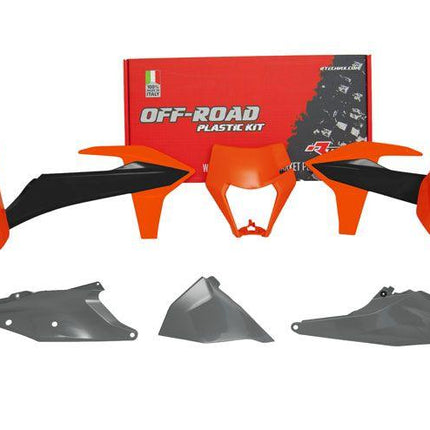 Plastic KIT/6 2020-23 Exc/exc-f OEM 2021, Rtech R-KITKTM-OEM-521