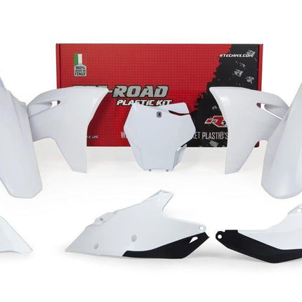 Plastic KIT/6 2021-23 Mc/mcf/ex/exf White, Rtech R-KITGAS-BN0-599, Gasgas