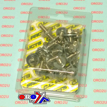 PK/20 6x12mm BOLT/WASH 16