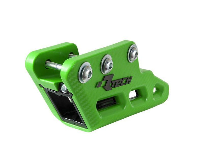 Monoblock R2.0 Worx Chain Guide, R-CRUKXFVENR20, Kawasaki, Black Wear Pad