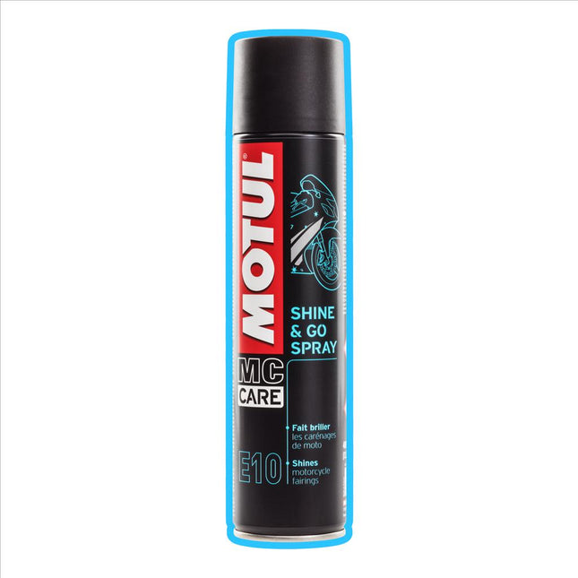 E10 Shine & Go Spray 400ml, Motul 450146