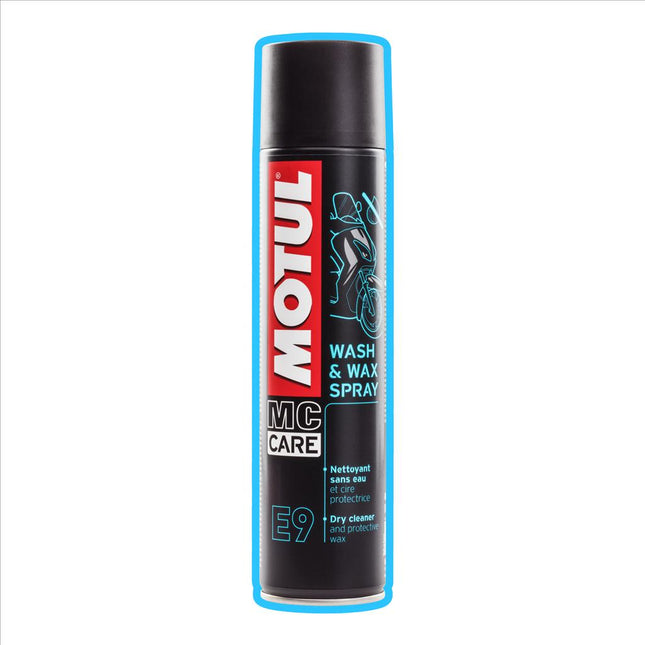 E9 Wash & Wax Spray 400ml, Motul 450145