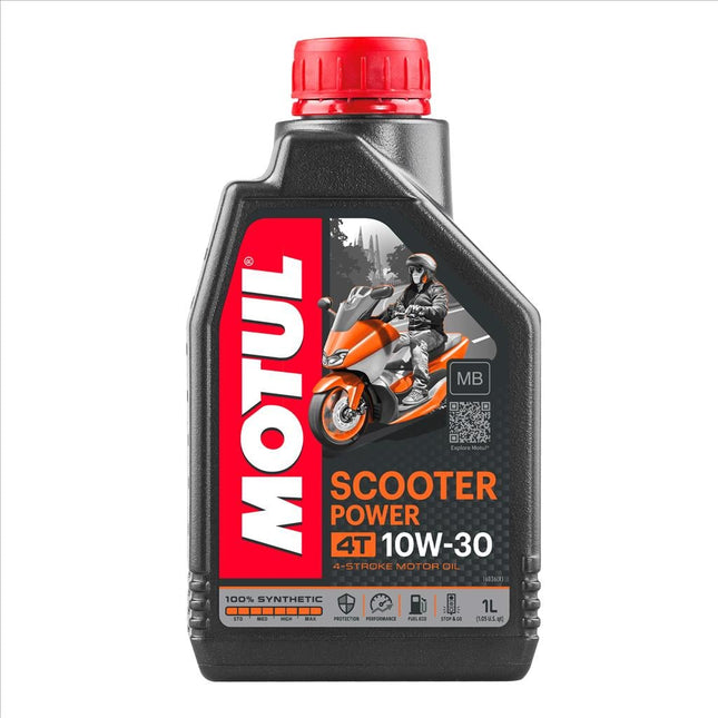 Scooter Power 4T 10W30 Mb 1 Litre, Motul 450066