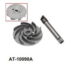Water Pump Wp Shaft + Impeller, Bronco AT-10090A, 5438796 5137069