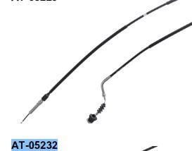 Cable Throttle Wolverine 700 2016-18, Bronco AT-05232, 2MB-26311-00-00