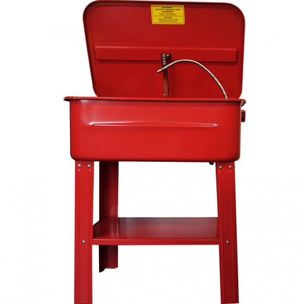 Parts Washer / Bench 20GL, 20 Gallon / Engine Cleaner Washer, Red