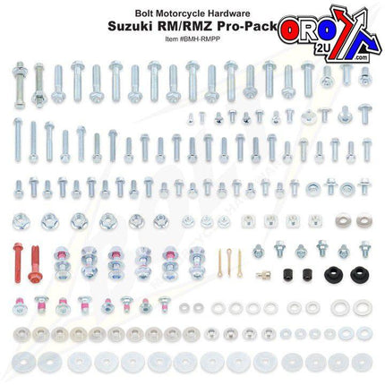 Bolt Suzuki Rm/rmz Pro Kit, Motocycle Hardwear Bmh-rmpp