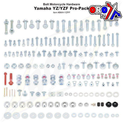 Bolt Yamaha Yz/yzf Pro Kit, Motocycle Hardwear Bmh-yzpp