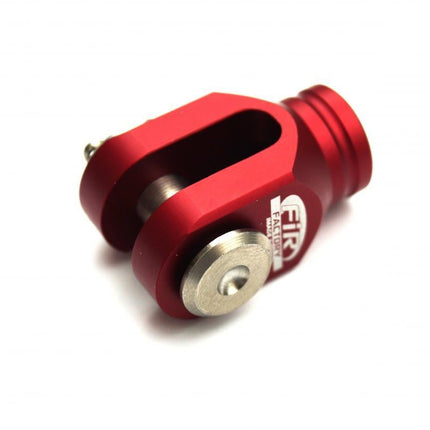 Brake Clevis Rear Red CR Xr, FIR ASRBC-02, Cnc Alloy