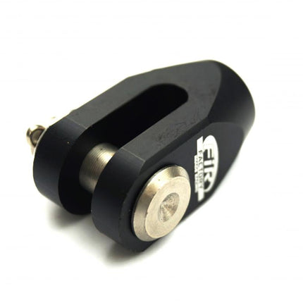Brake Clevis Rear Black YZ, FIR ASRBC-05, Cnc Alloy