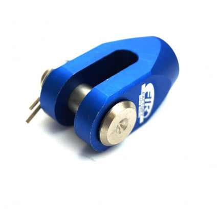 Brake Clevis Rear Blue YZ, FIR ASRBC-05, Cnc Alloy