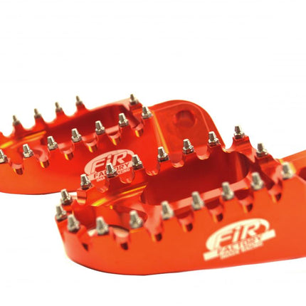 Foot Pegs Orange Gasgas/husqvarna/ktm, FIR ASF-05, Cnc Alloy, 59003041250, 59003040250