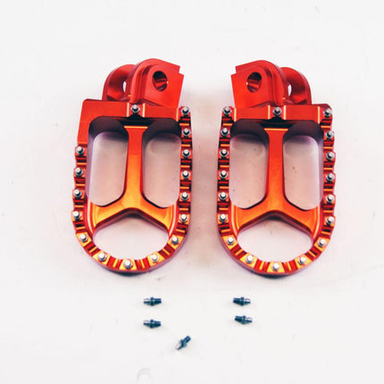 Foot Pegs Orange Gasgas/husqvarna/ktm, FIR ASF-05, Cnc Alloy, 59003041250, 59003040250