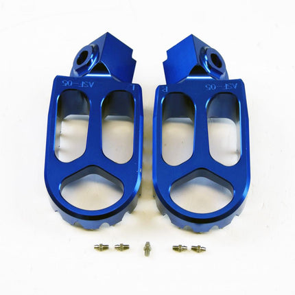 Foot Pegs Blue Gasgas/husqvarna/ktm, FIR ASF-05, Cnc Alloy, 59003041250, 59003040250