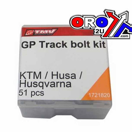 Bolt Kit Track Side Ktm/husky, Tmv 1721820, 51PCS