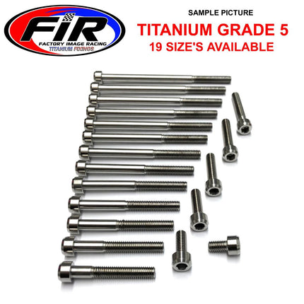 Titanium Allen Bolt M6x75, Grade 5 Ti - Pack Of 2