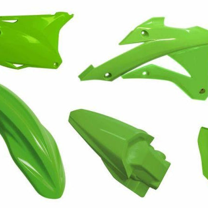 Plastic KIT/5 14-21 KX85/100 OEM 2021, Rtech OEM R-KITKX0-VE0-599