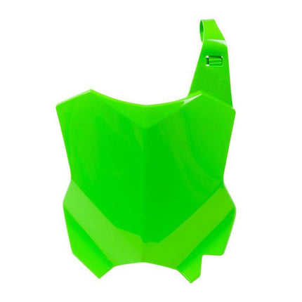 Front Plate 2016-25 KX450F, Neon Green Rtech R-TBKXFVF0016