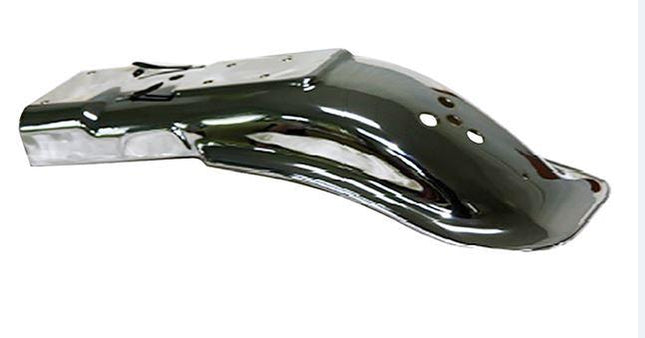 Never Made . Rear Fender Universal Steel Chorme, 35022-072 Kawasaki Z1 900 & KZ1000 1972 - 1980