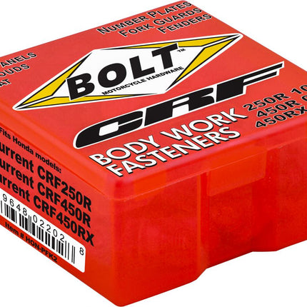 Plastic Bolt Kit CRF250/450, Bolt Hardware HON-PFK2, HON-0911024 HON-1300004 HON-1700024