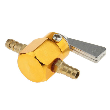 Fuel Tap Inline Gold