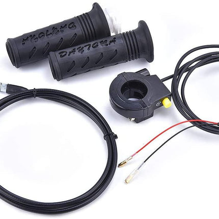 Throttle Twistgrip Assy Grips + Cable.