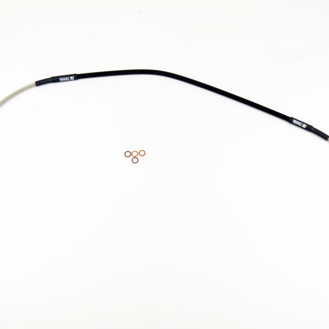 Hose Front Brake Silver / Blk, Venhill K01-1-030/P-CL, KTM 85 Sx 2018-2020, 47213010000