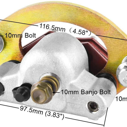Brake Caliper LH Front, 1911150, 1911301 Polaris
