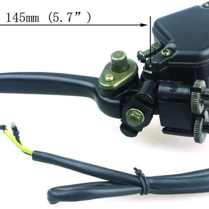 LEVER WITH THUMB THROTTLE ASSY., LT80 KFX80 Atv Hand Brake 57300-40B00, 57300-40B01