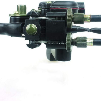LEVER WITH THUMB THROTTLE ASSY., LT80 KFX80 Atv Hand Brake 57300-40B00, 57300-40B01