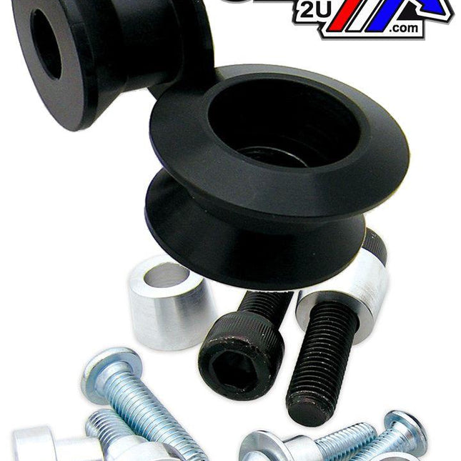 Swingarm Spool Univ Black, Bolt Hardware 2009-SSS.BK