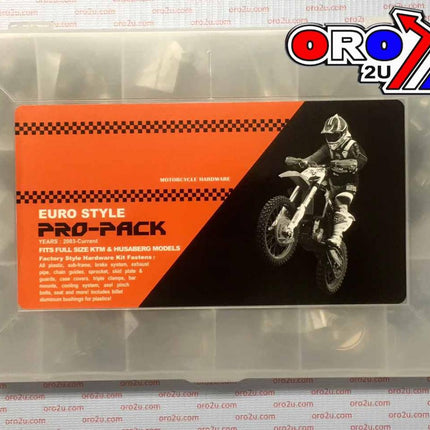 Bolt Kit Factory KTM Husqv, Pro Pack Husaberg 160 pcs kit