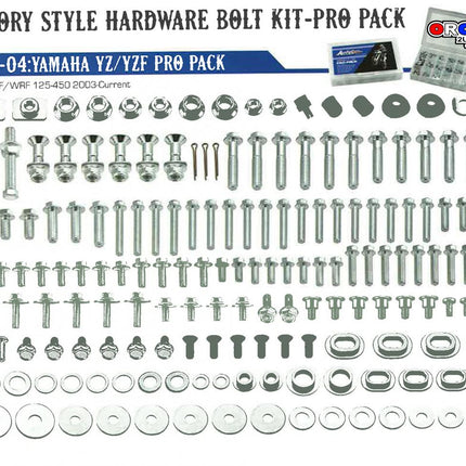 Bolt Kit Factory Yamaha Style, Pro Pack, BKP-04