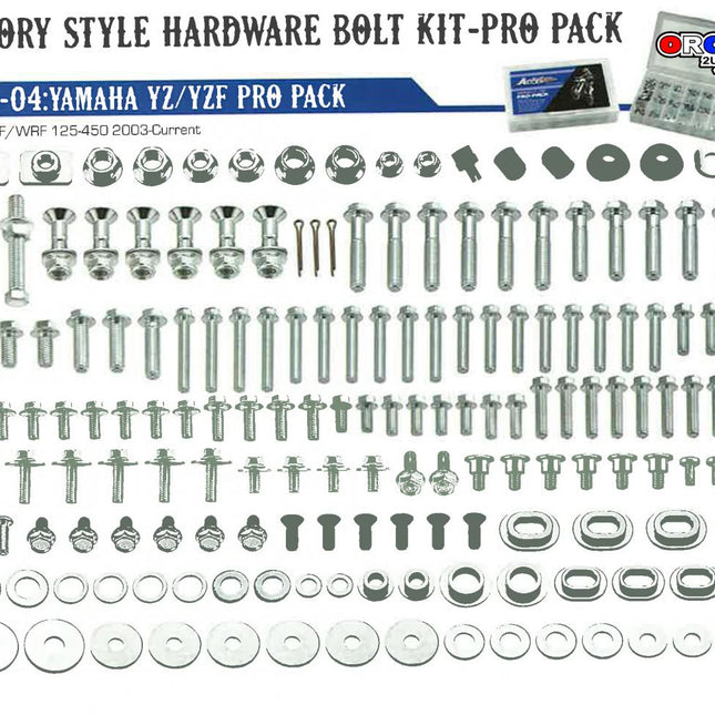 Bolt Kit Factory Yamaha Style, Pro Pack, BKP-04